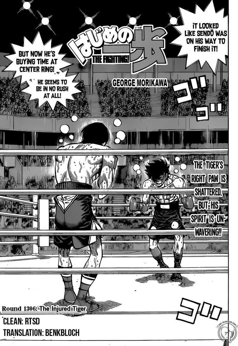 Hajime no Ippo Chapter 1306 - Manhwa18.com