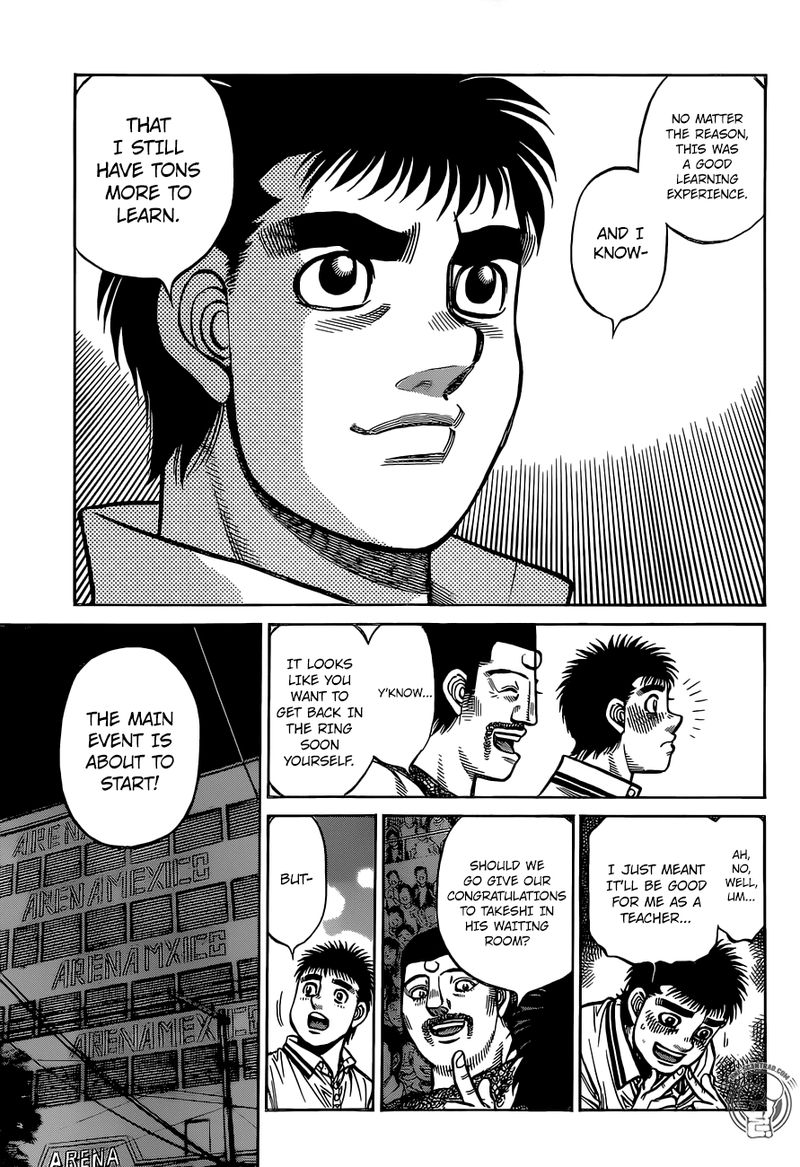 Hajime no Ippo Chapter 1309 - Manhwa18.com