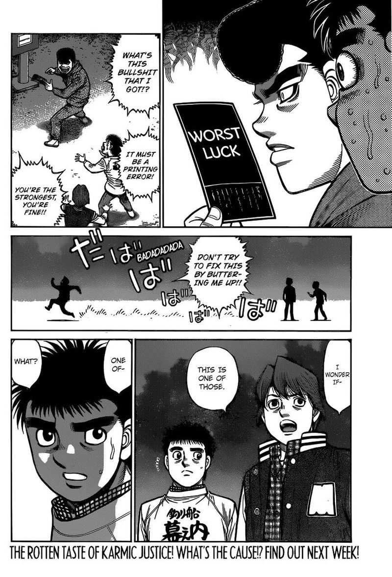 Hajime no Ippo Chapter 1321 - Manhwa18.com