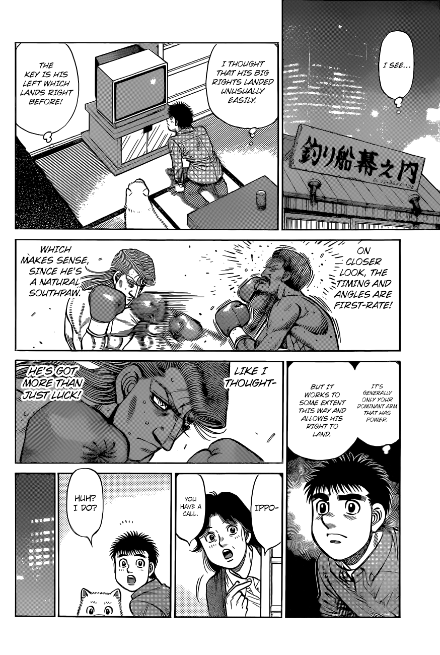 Hajime no Ippo Chapter 1328 - Manhwa18.com