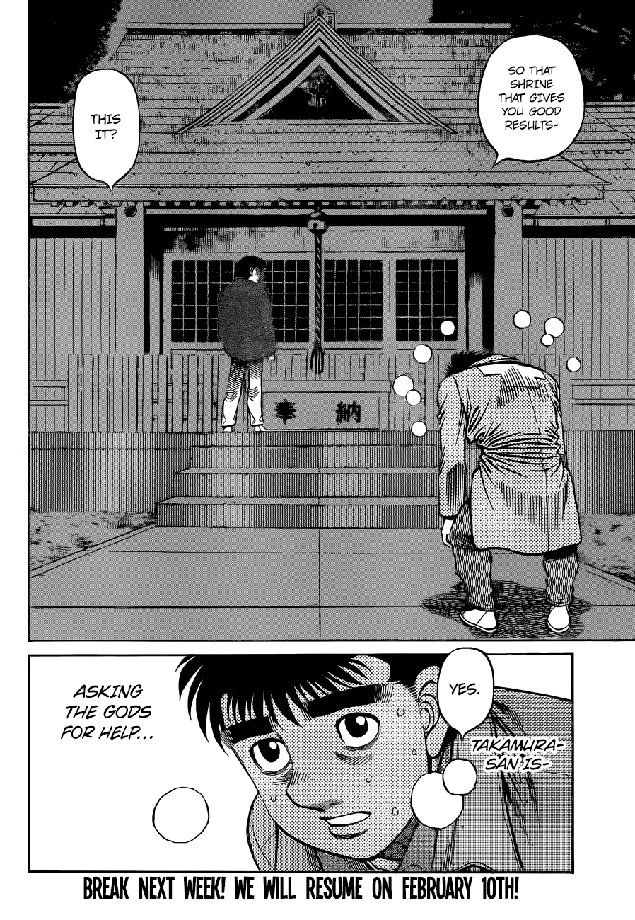 Hajime no Ippo Chapter 1328 - Manhwa18.com