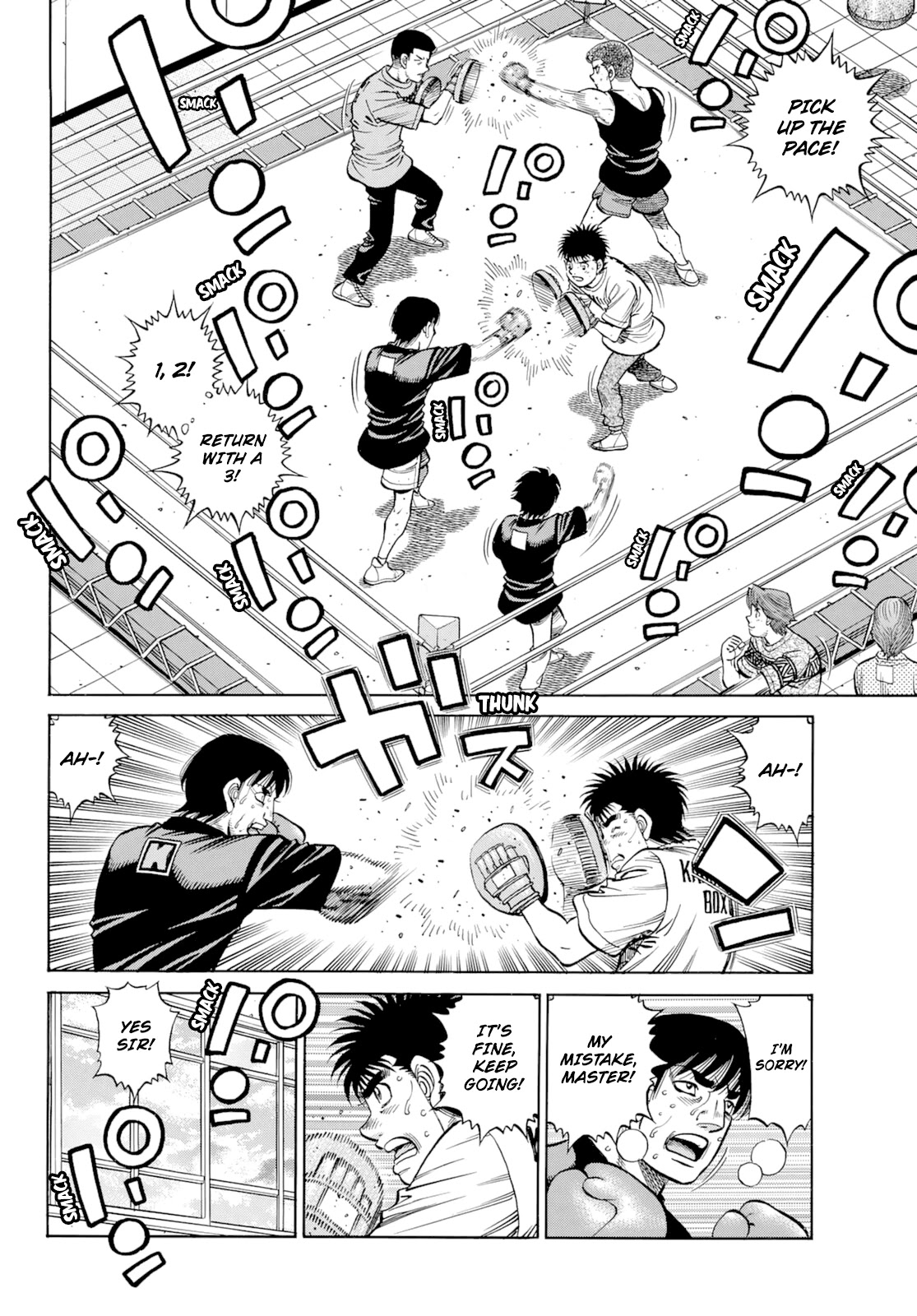 Hajime no Ippo Chapter 1350 - Manhwa18.com