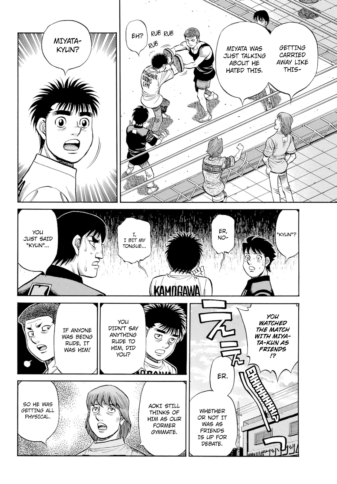 Hajime no Ippo Chapter 1350 - Manhwa18.com