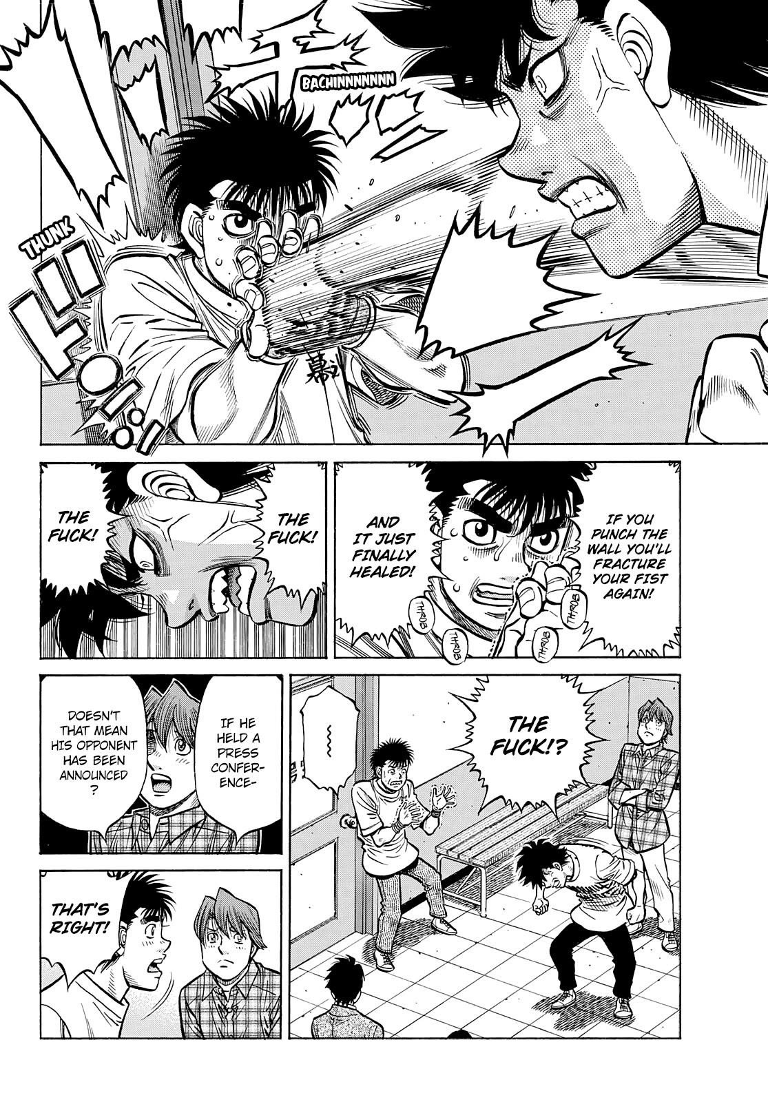 Hajime no Ippo Chapter 1358 - Manhwa18.com