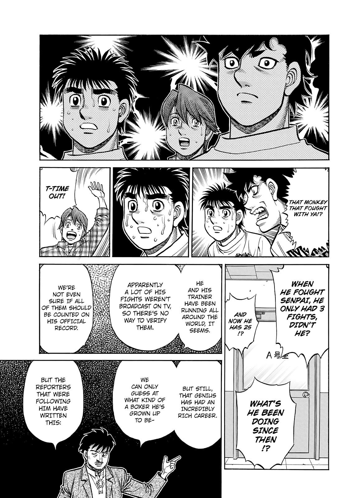 Hajime no Ippo Chapter 1358 - Manhwa18.com