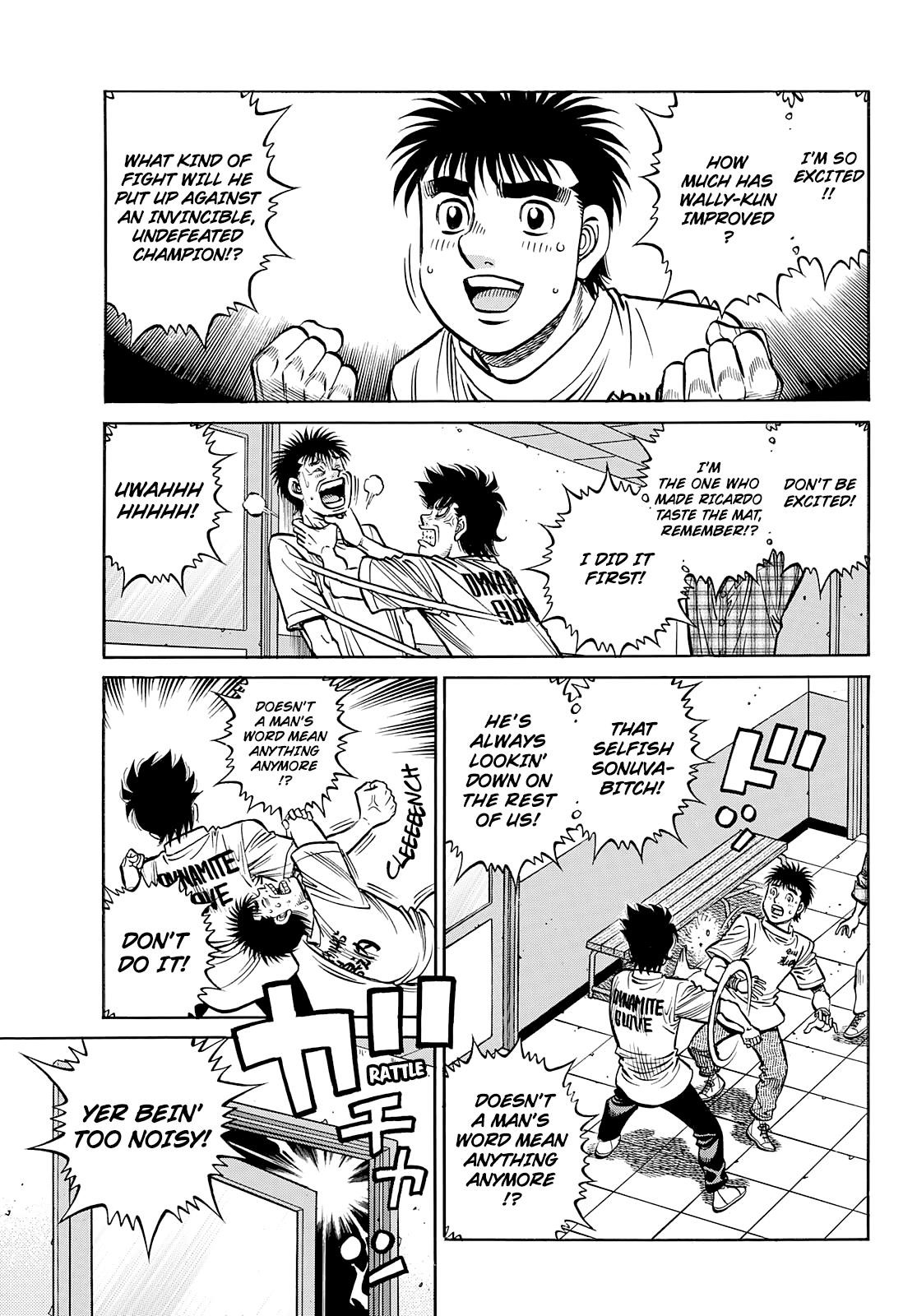 Hajime no Ippo Chapter 1358 - Manhwa18.com