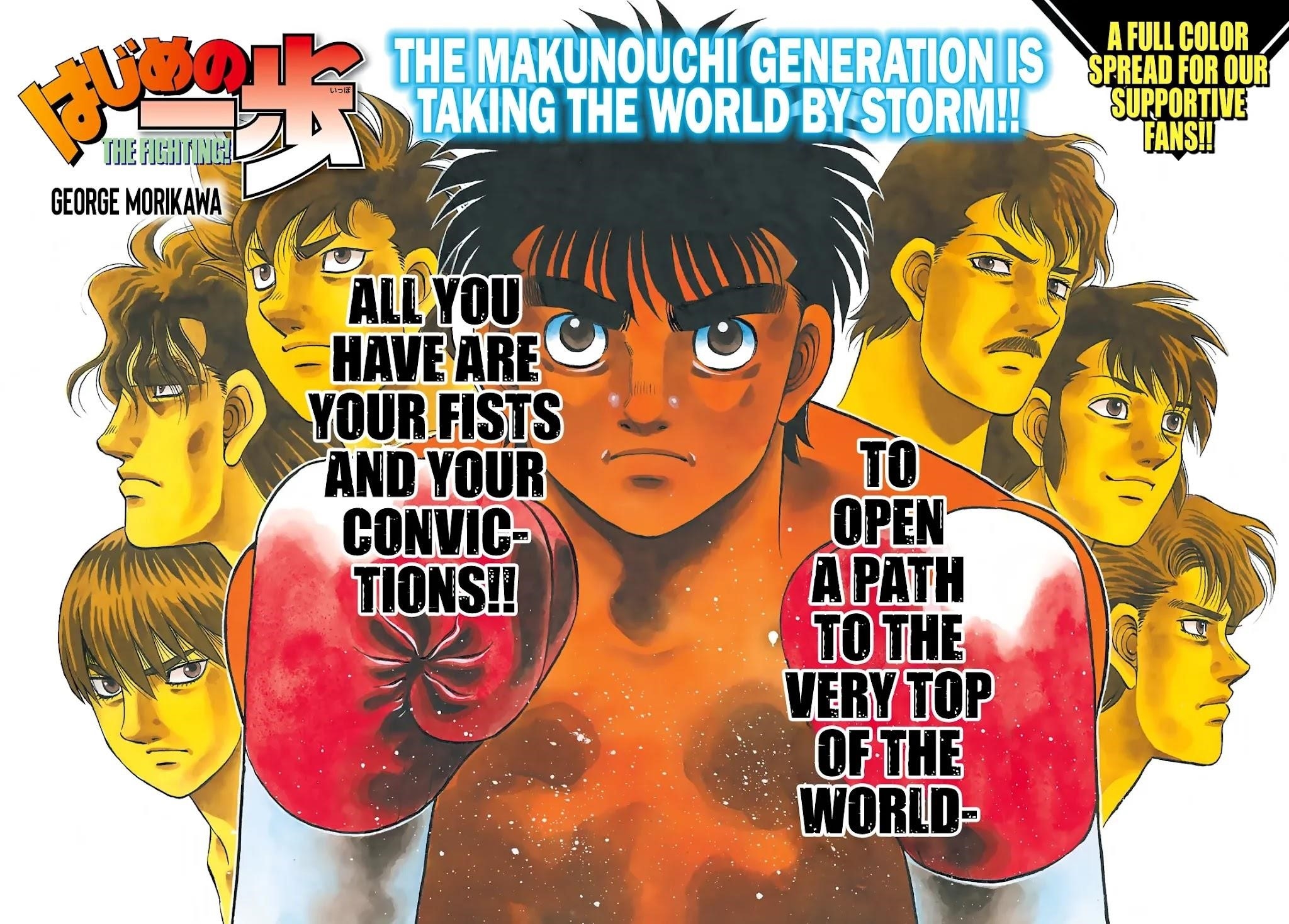 Hajime no Ippo Chapter 1362 - Manhwa18.com