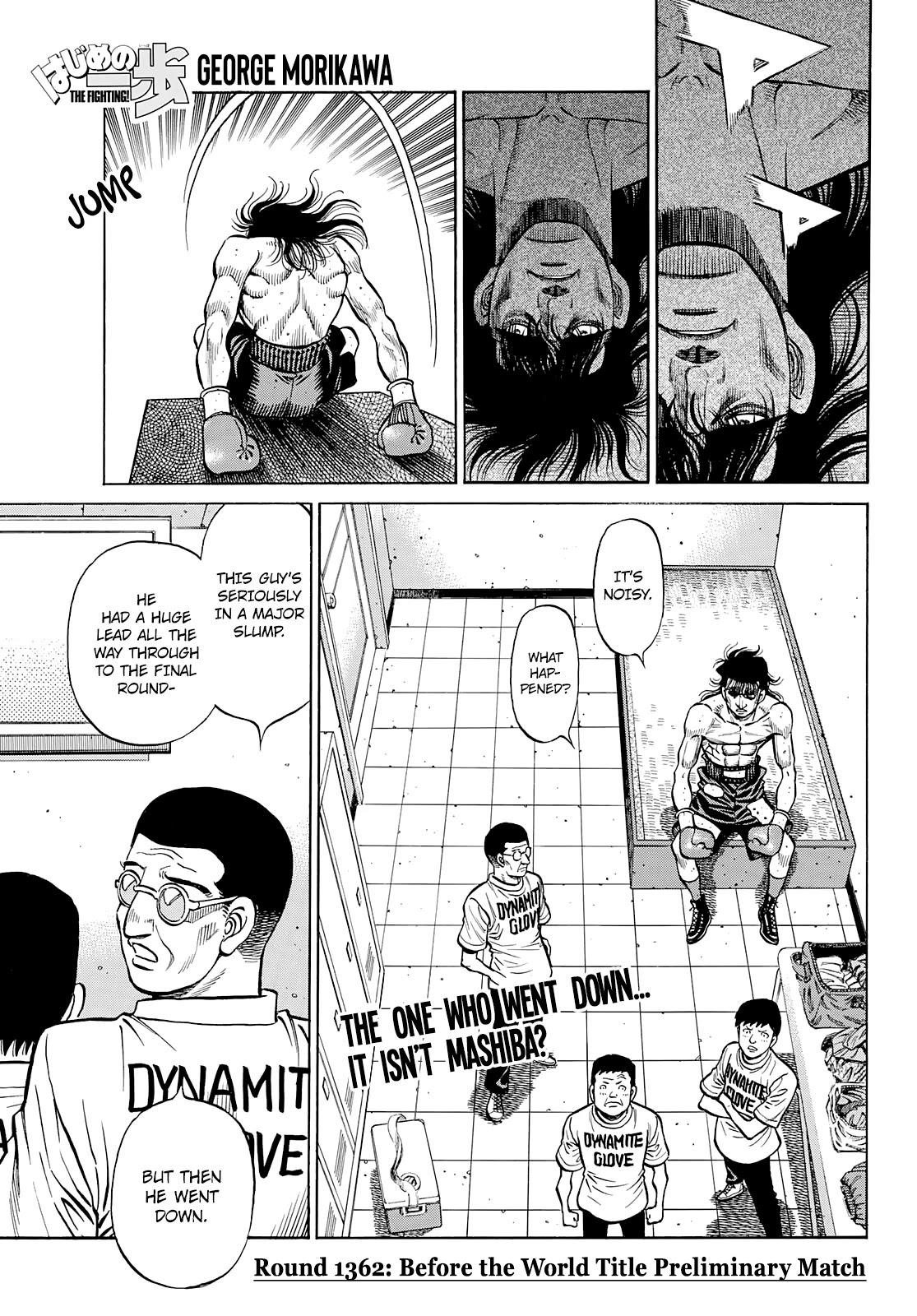 Hajime no Ippo Chapter 1362 - Manhwa18.com