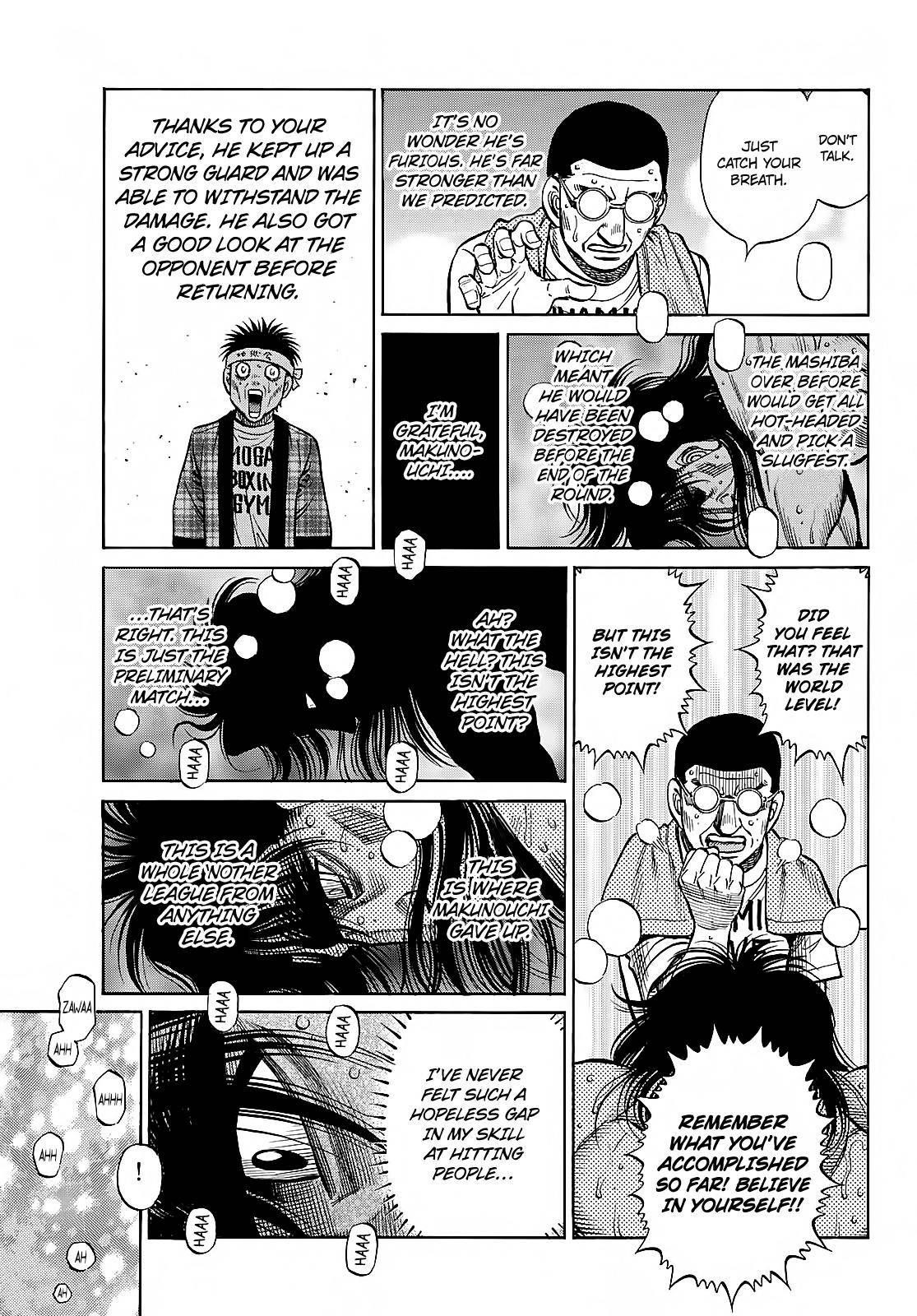 Hajime no Ippo Chapter 1365 - Manhwa18.com