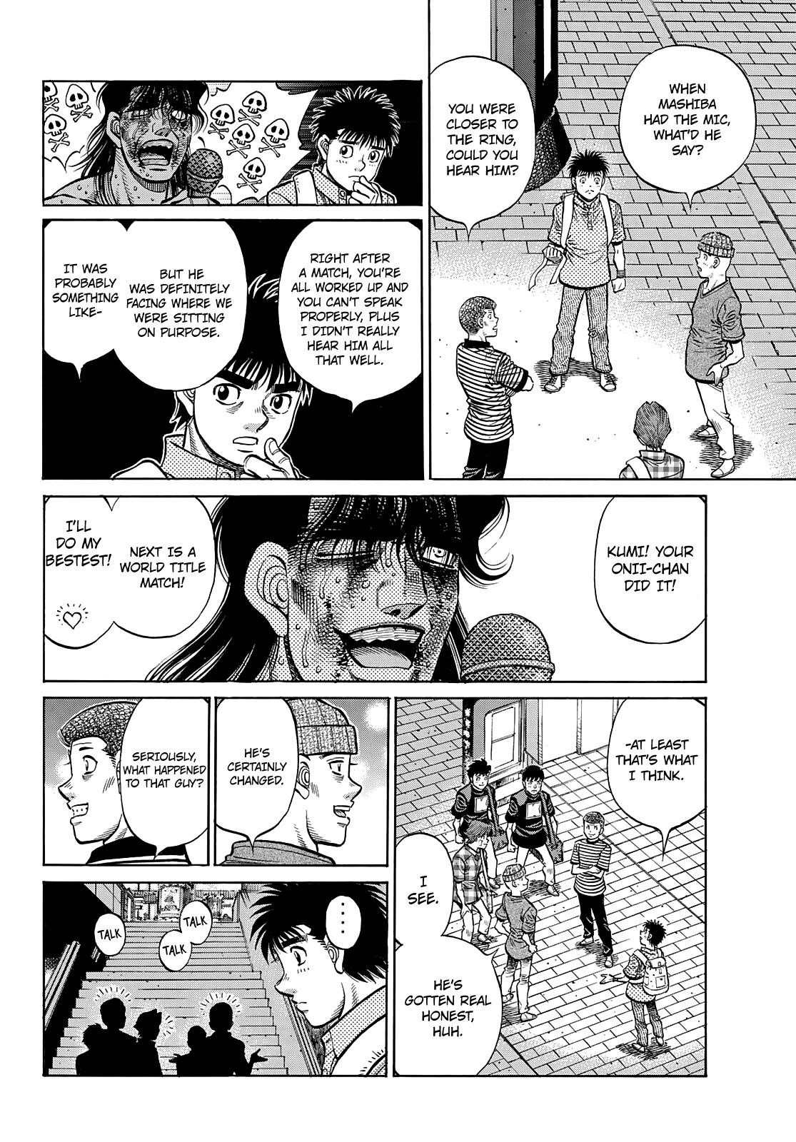 Hajime no Ippo Chapter 1375 - Manhwa18.com