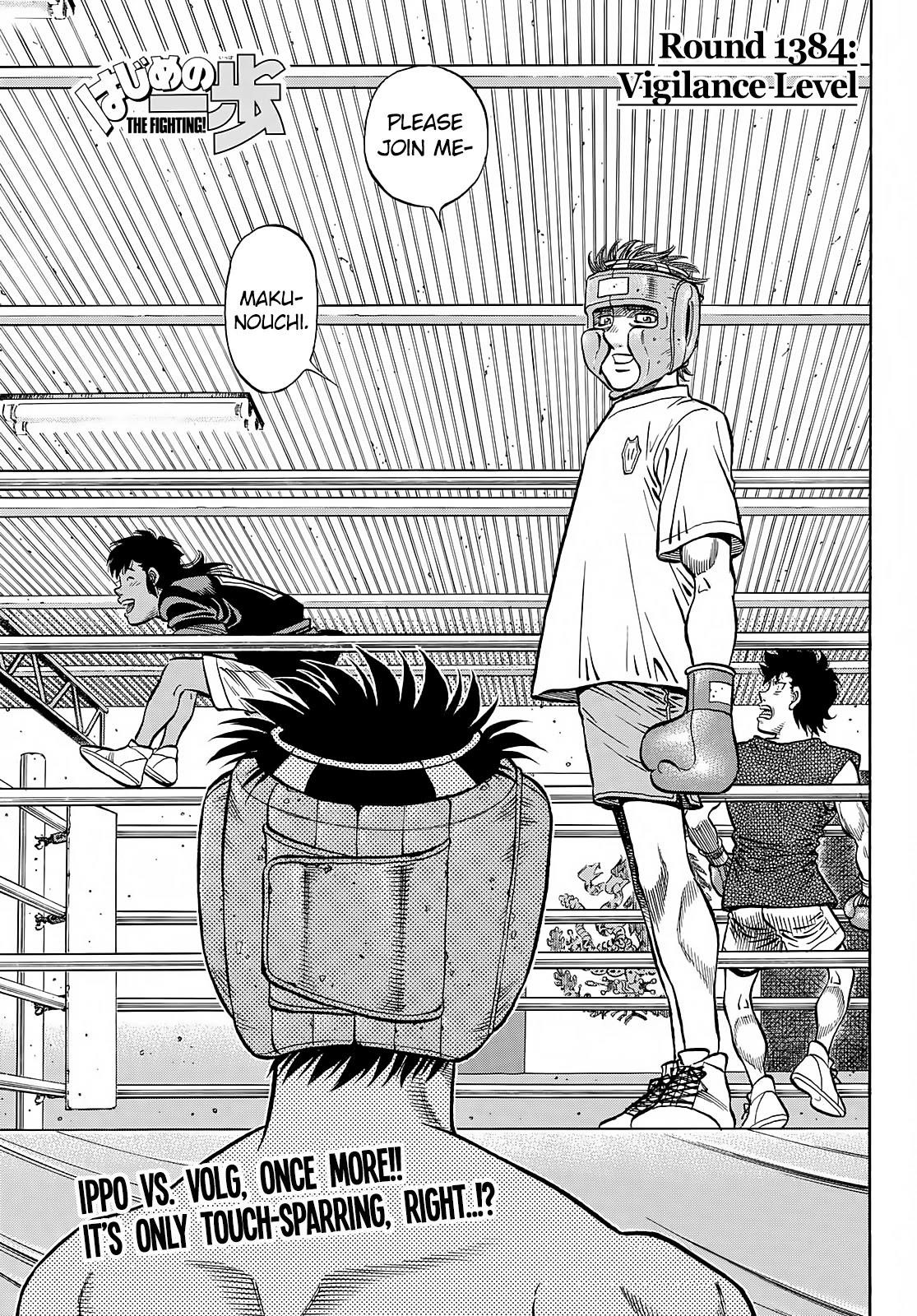 Hajime no Ippo Chapter 1384 - Manhwa18.com