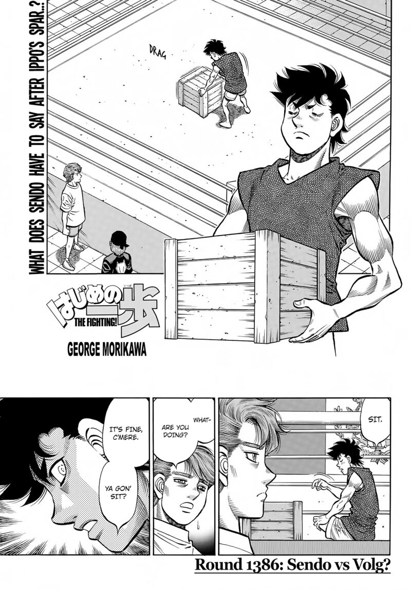 Hajime no Ippo Chapter 1386 - Manhwa18.com