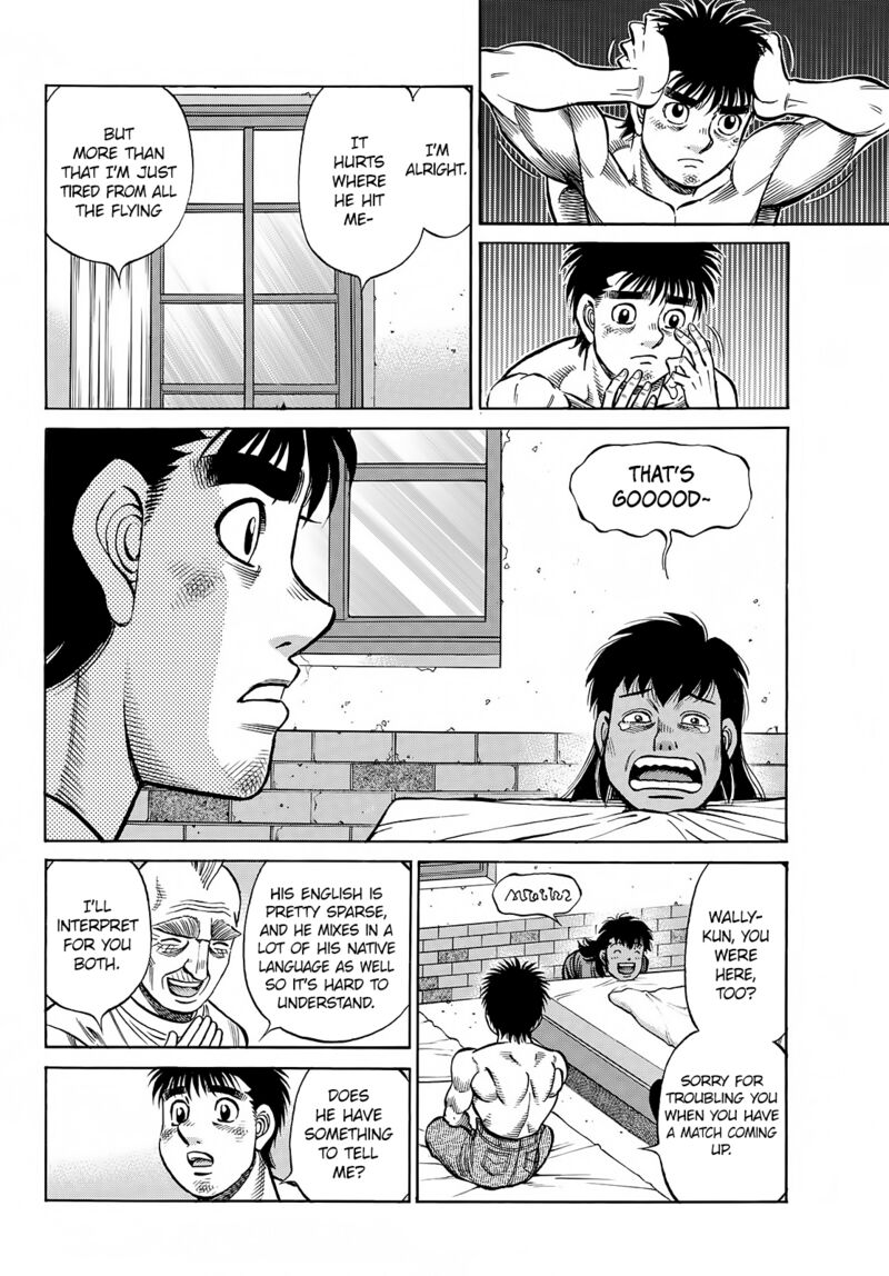 Hajime no Ippo Chapter 1387 - Manhwa18.com