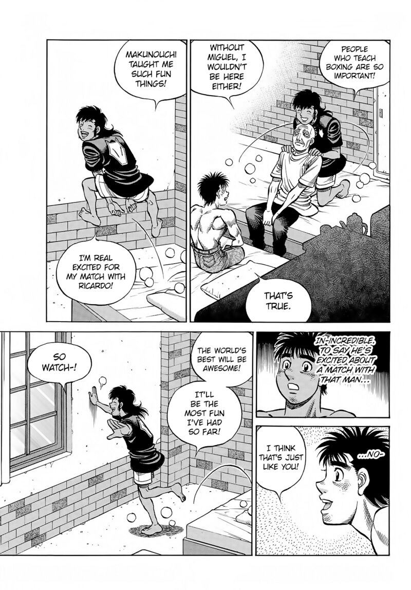 Hajime no Ippo Chapter 1387 - Manhwa18.com