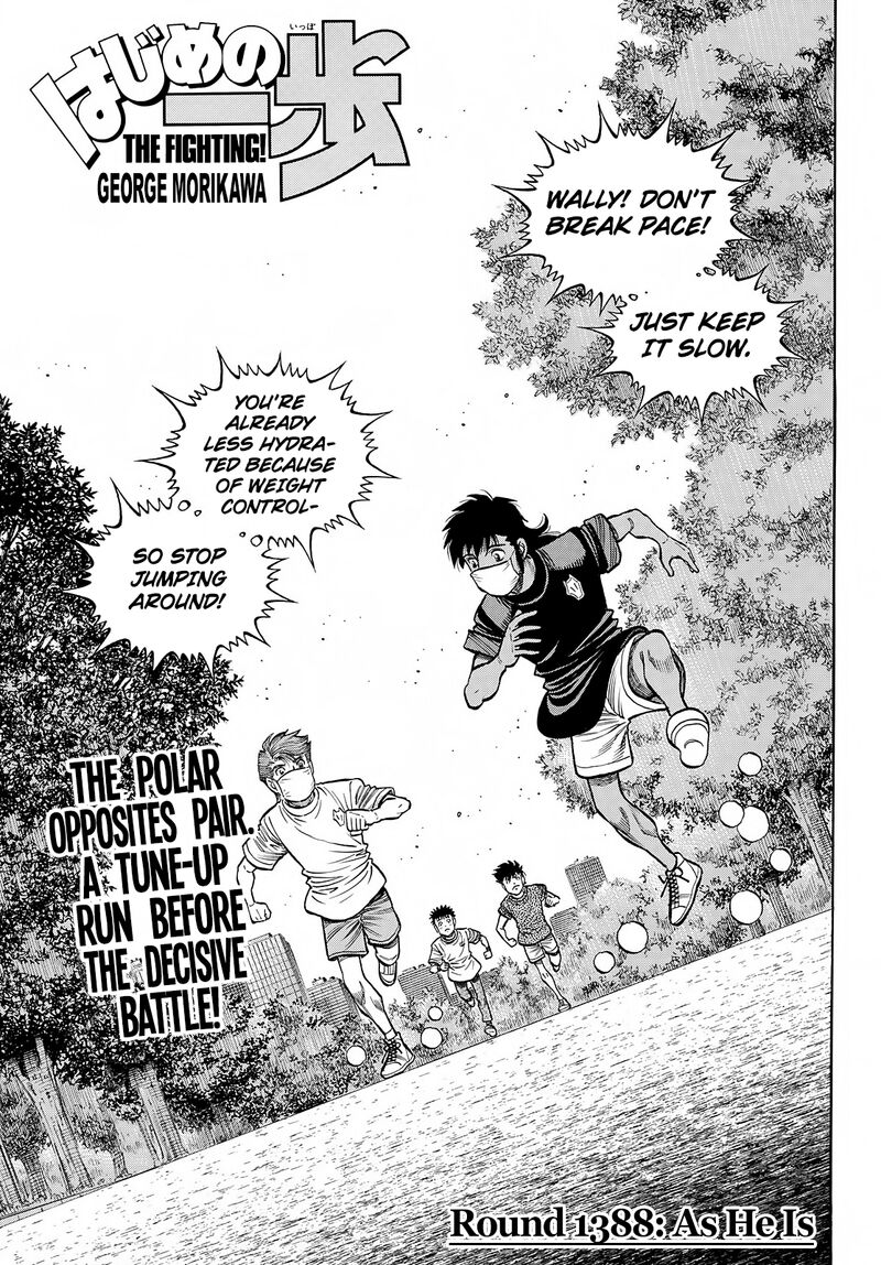 Hajime no Ippo Chapter 1388 - Manhwa18.com