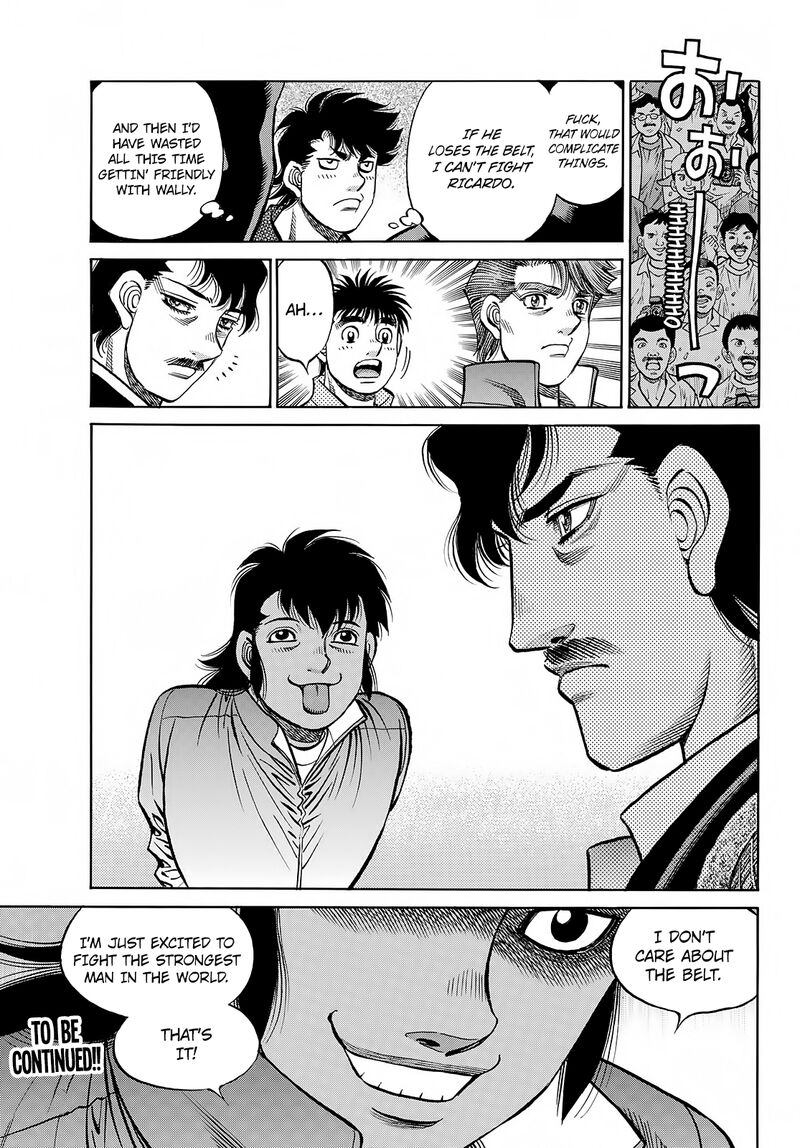 Hajime no Ippo Chapter 1388 - Manhwa18.com