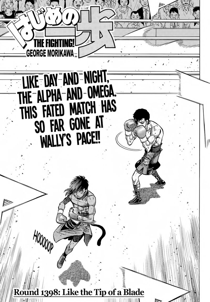 Hajime no Ippo Chapter 1398 - Manhwa18.com