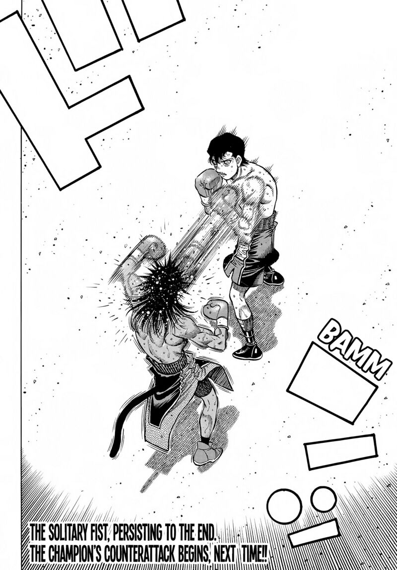 Hajime no Ippo Chapter 1402 - Manhwa18.com