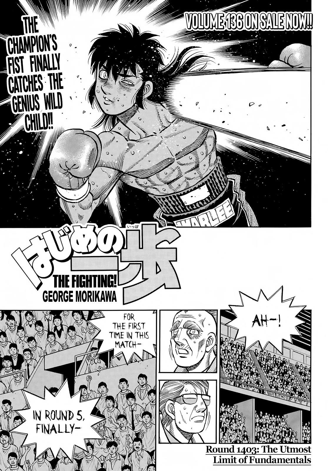 Hajime no Ippo Chapter 1403 - Manhwa18.com