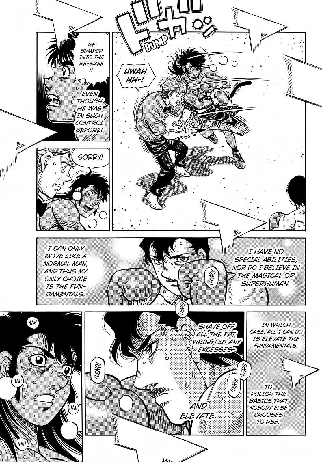 Hajime no Ippo Chapter 1403 - Manhwa18.com