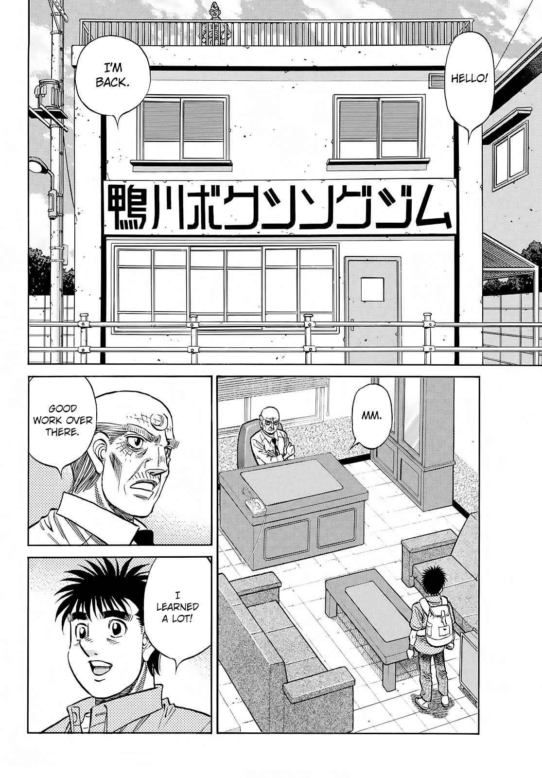 Hajime no Ippo Chapter 1412 - Manhwa18.com