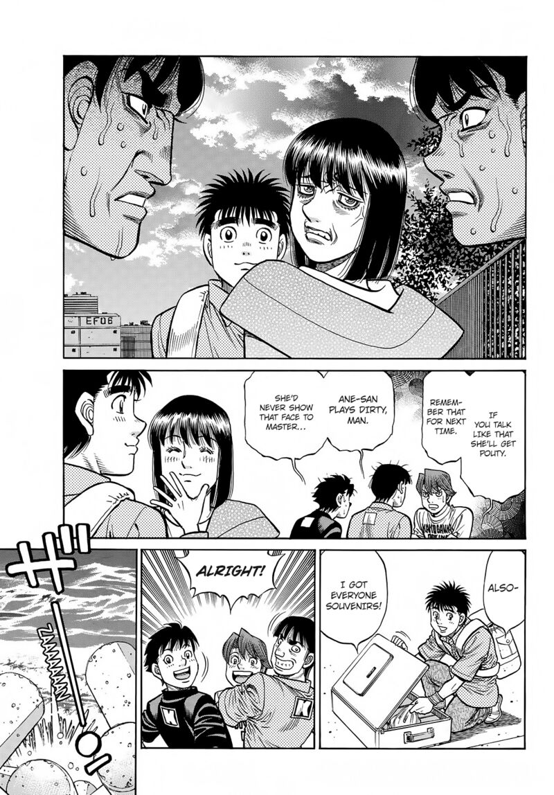 Hajime no Ippo Chapter 1414 - Manhwa18.com