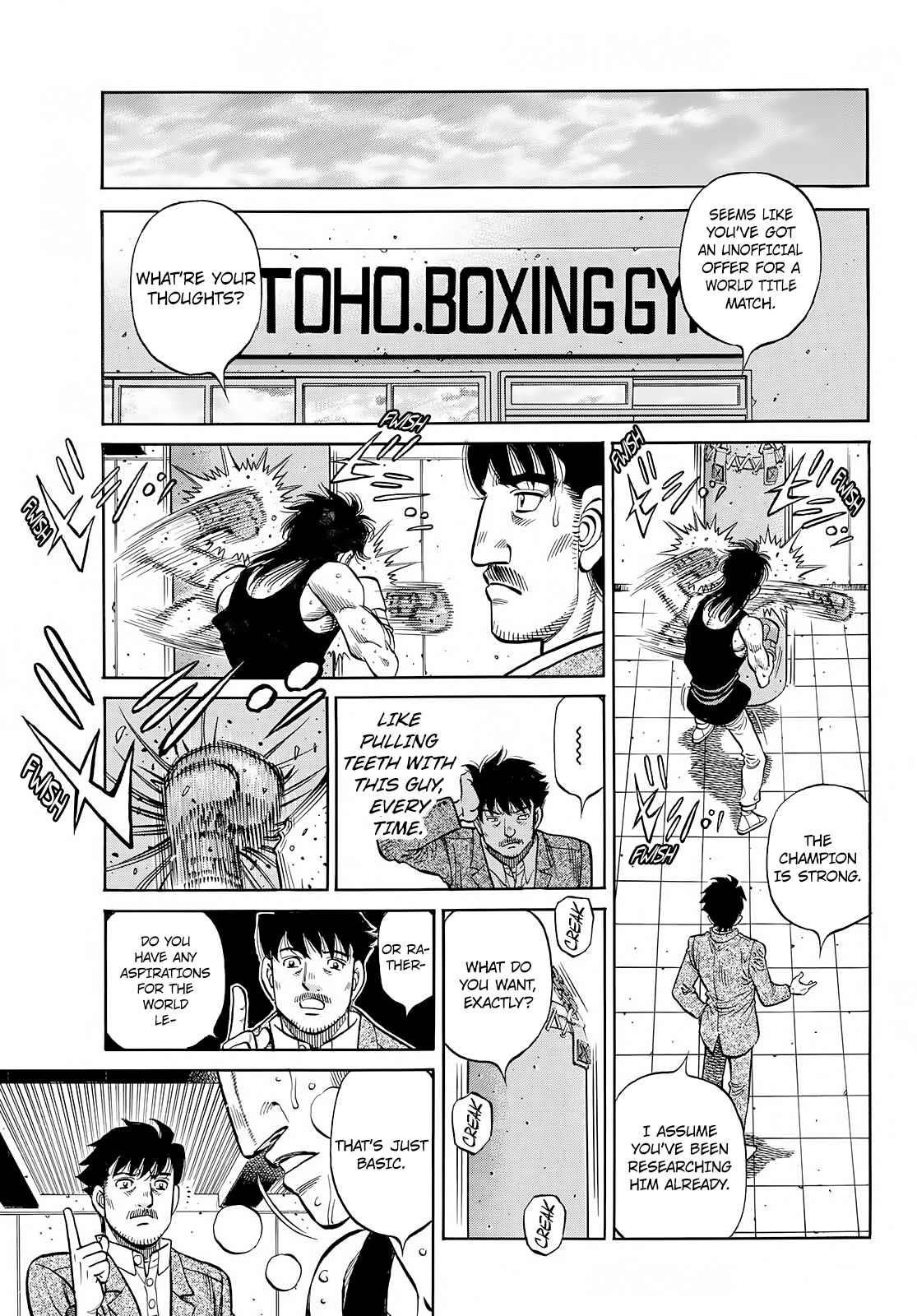 Hajime no Ippo Chapter 1416 - Manhwa18.com