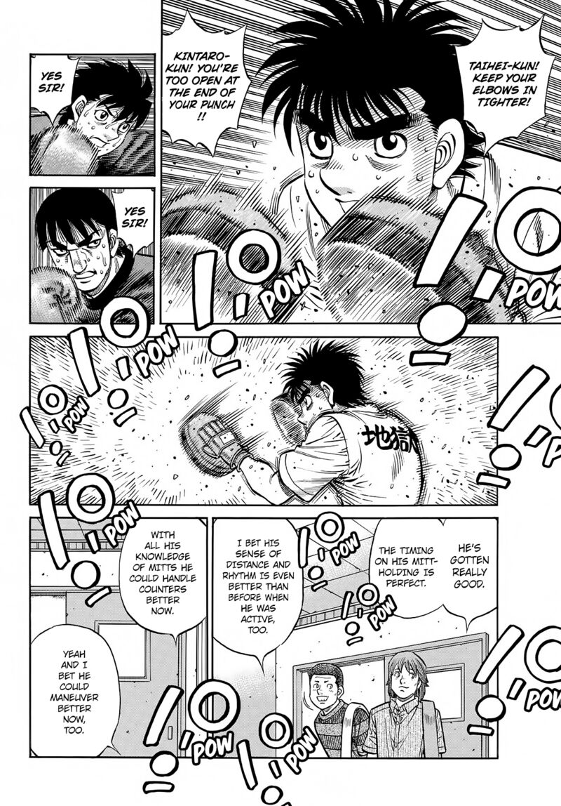 Hajime no Ippo Chapter 1423 - Manhwa18.com