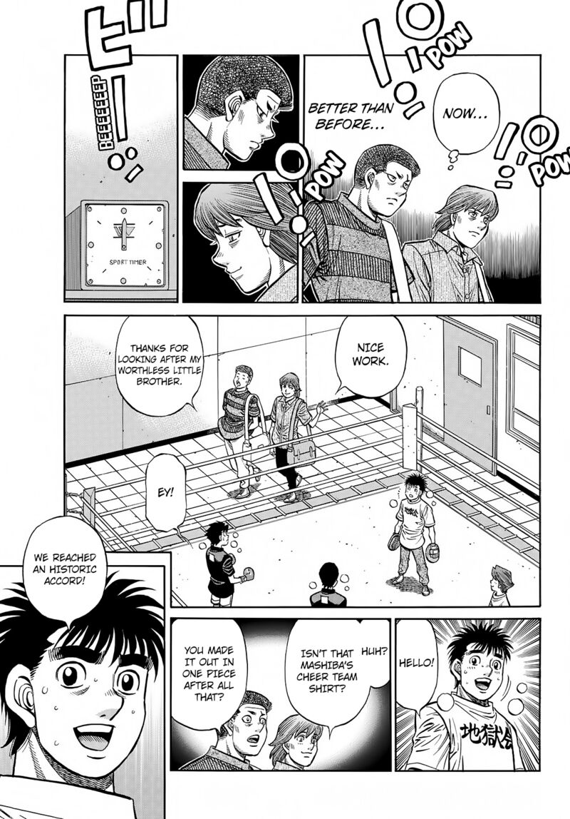 Hajime no Ippo Chapter 1423 - Manhwa18.com