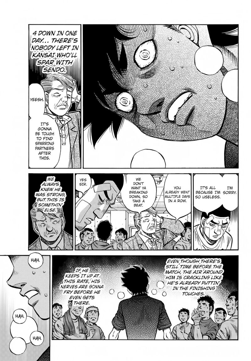 Hajime no Ippo Chapter 1423 - Manhwa18.com