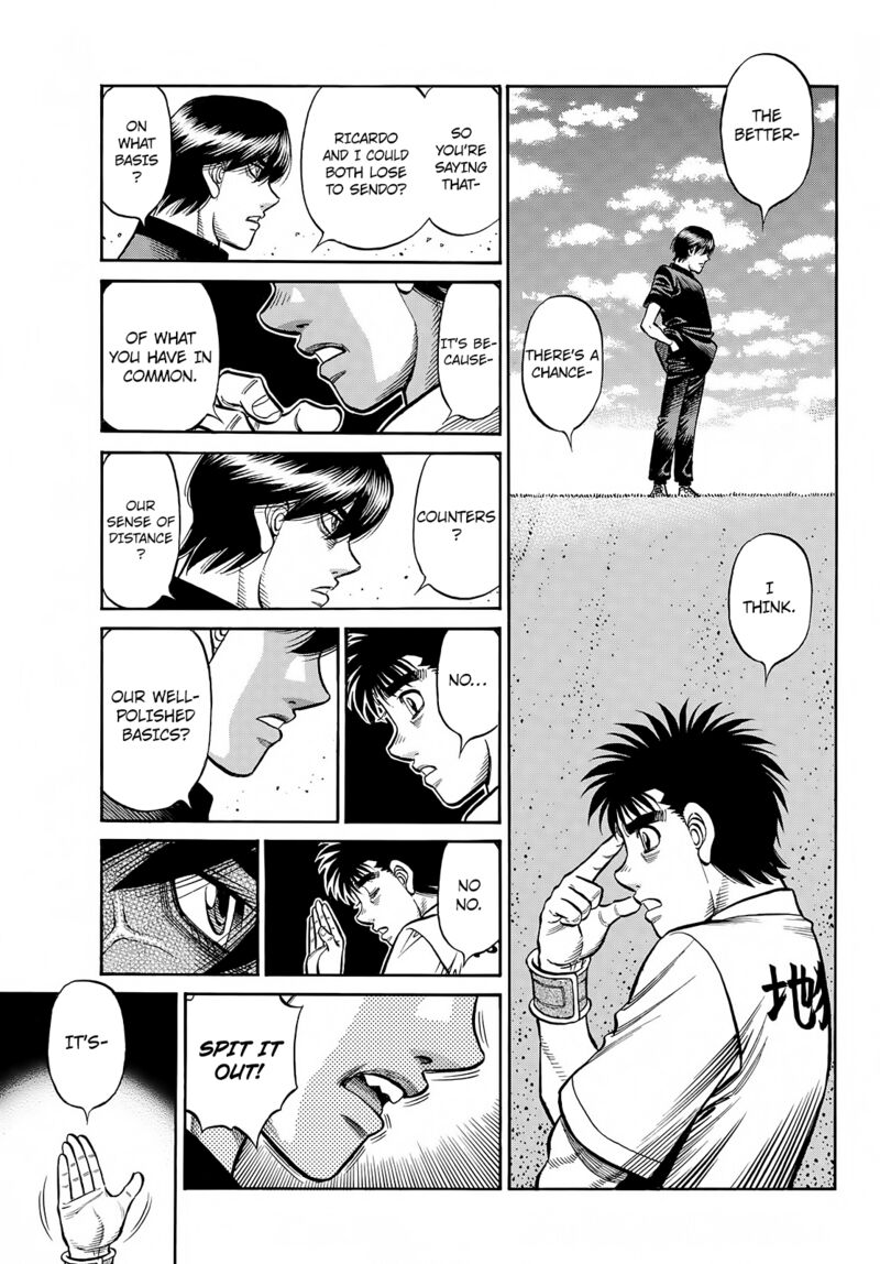 Hajime no Ippo Chapter 1427 - Manhwa18.com