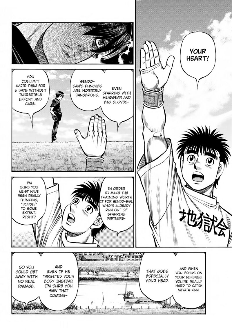 Hajime no Ippo Chapter 1427 - Manhwa18.com