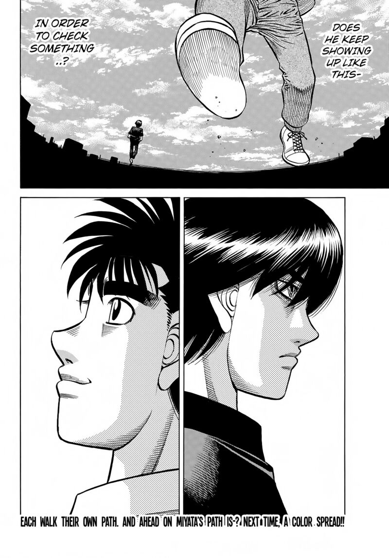 Hajime no Ippo Chapter 1427 - Manhwa18.com