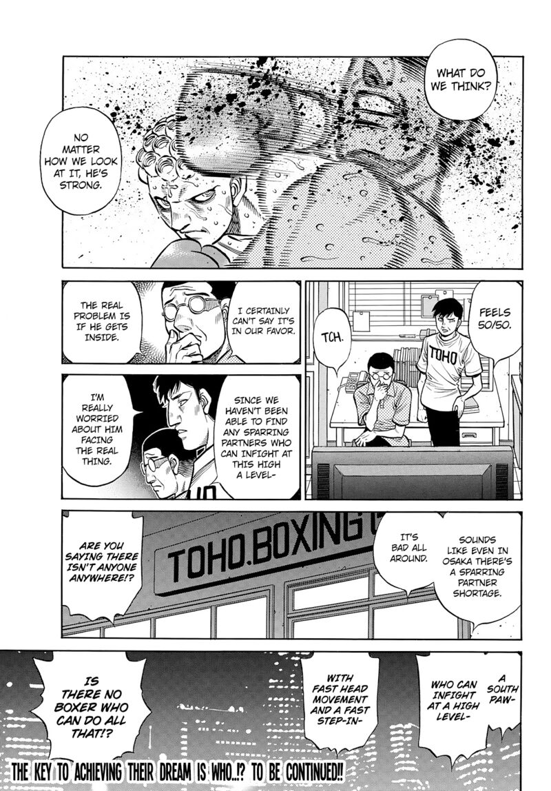 Hajime no Ippo Chapter 1431 - Manhwa18.com