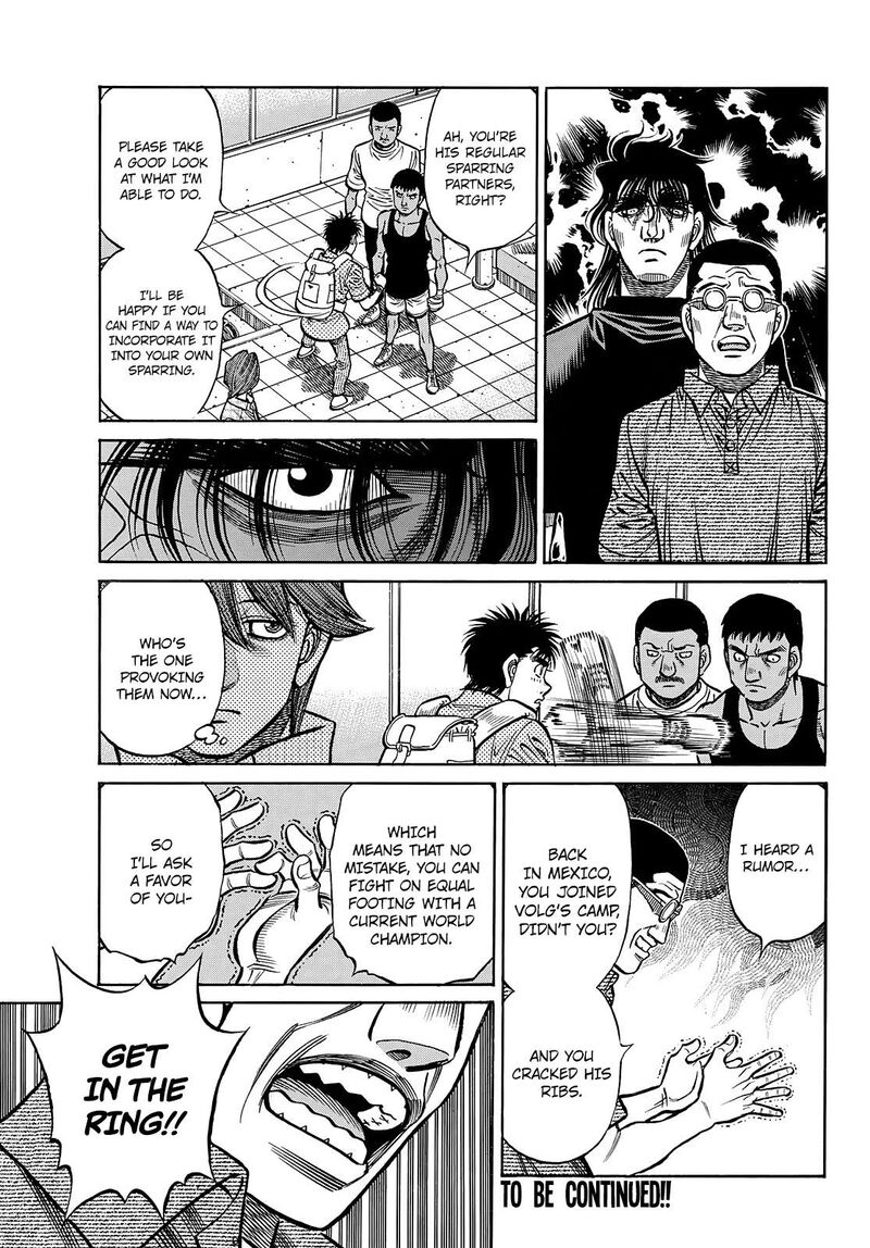 Hajime no Ippo Chapter 1434 - Manhwa18.com