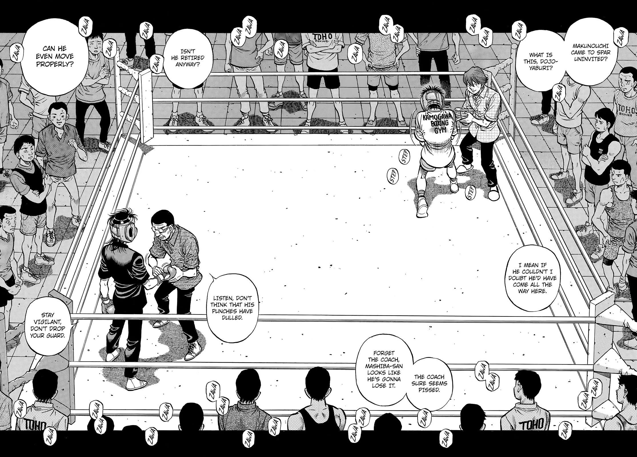 Hajime no Ippo Chapter 1435 - Manhwa18.com