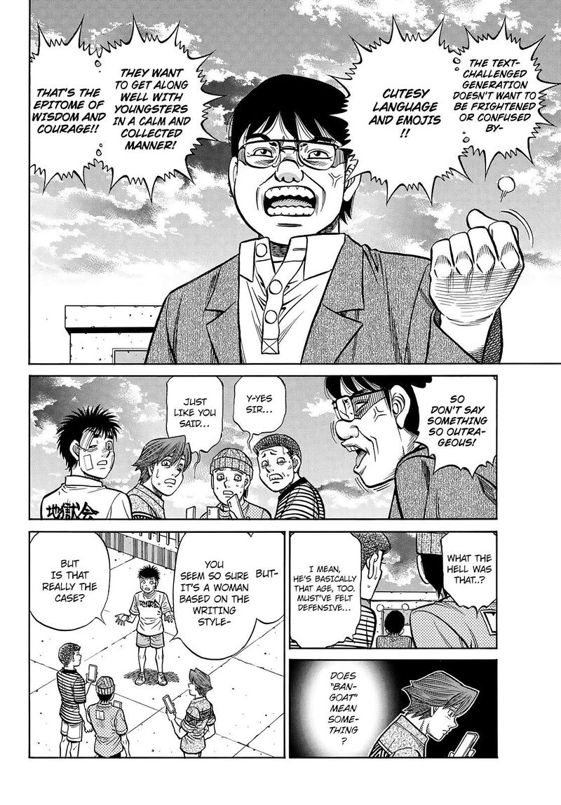 Hajime no Ippo Chapter 1441 - Manhwa18.com