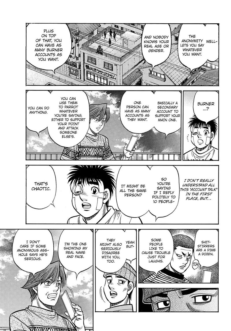 Hajime no Ippo Chapter 1441 - Manhwa18.com