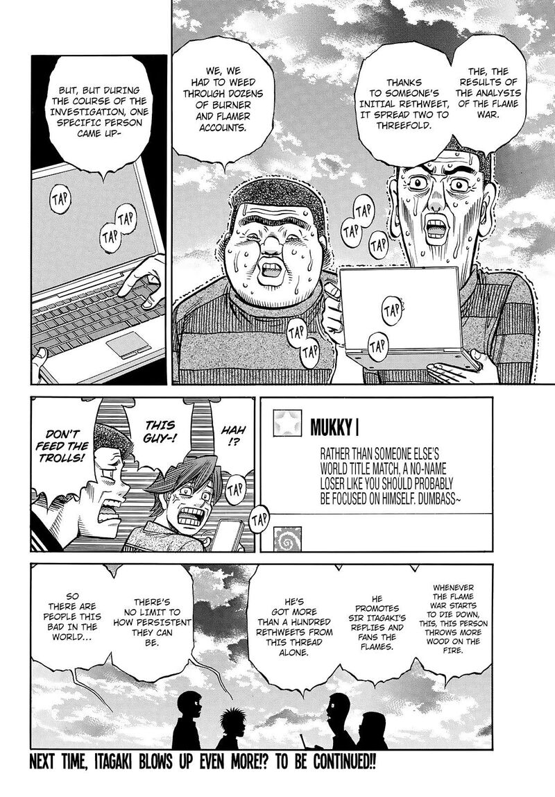 Hajime no Ippo Chapter 1441 - Manhwa18.com