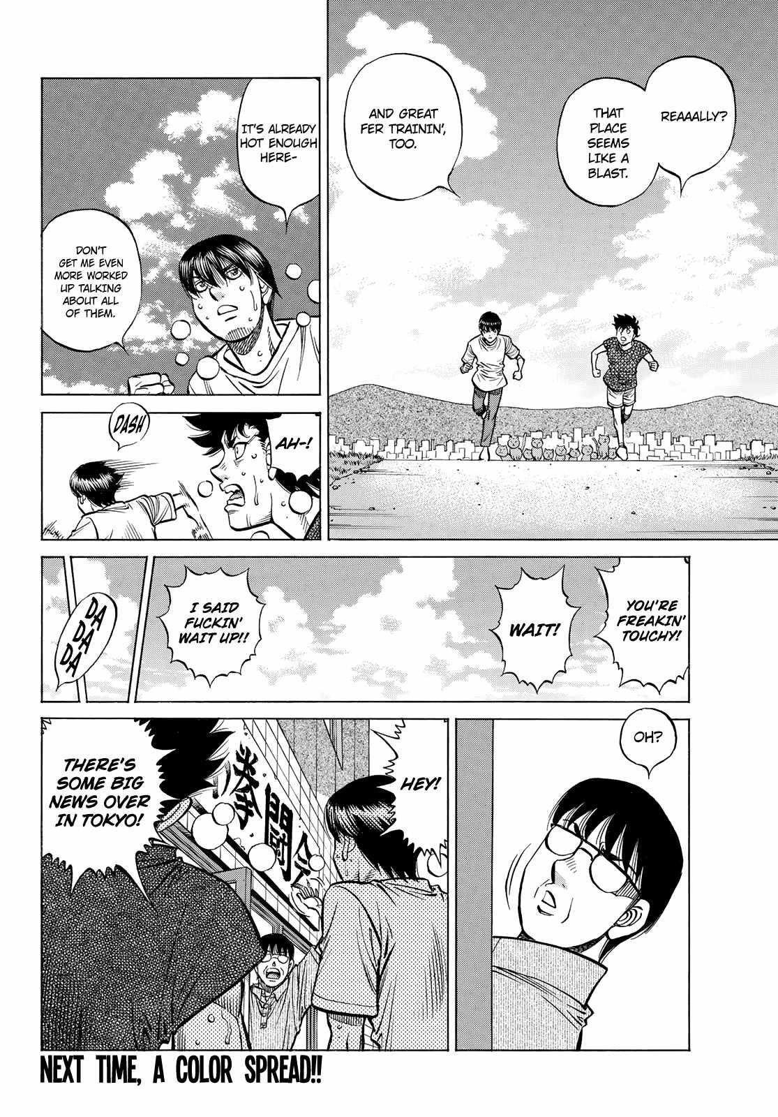 Hajime no Ippo Chapter 1443 - Manhwa18.com