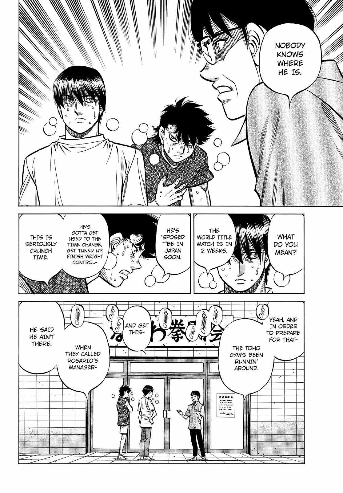 Hajime no Ippo Chapter 1444 - Manhwa18.com