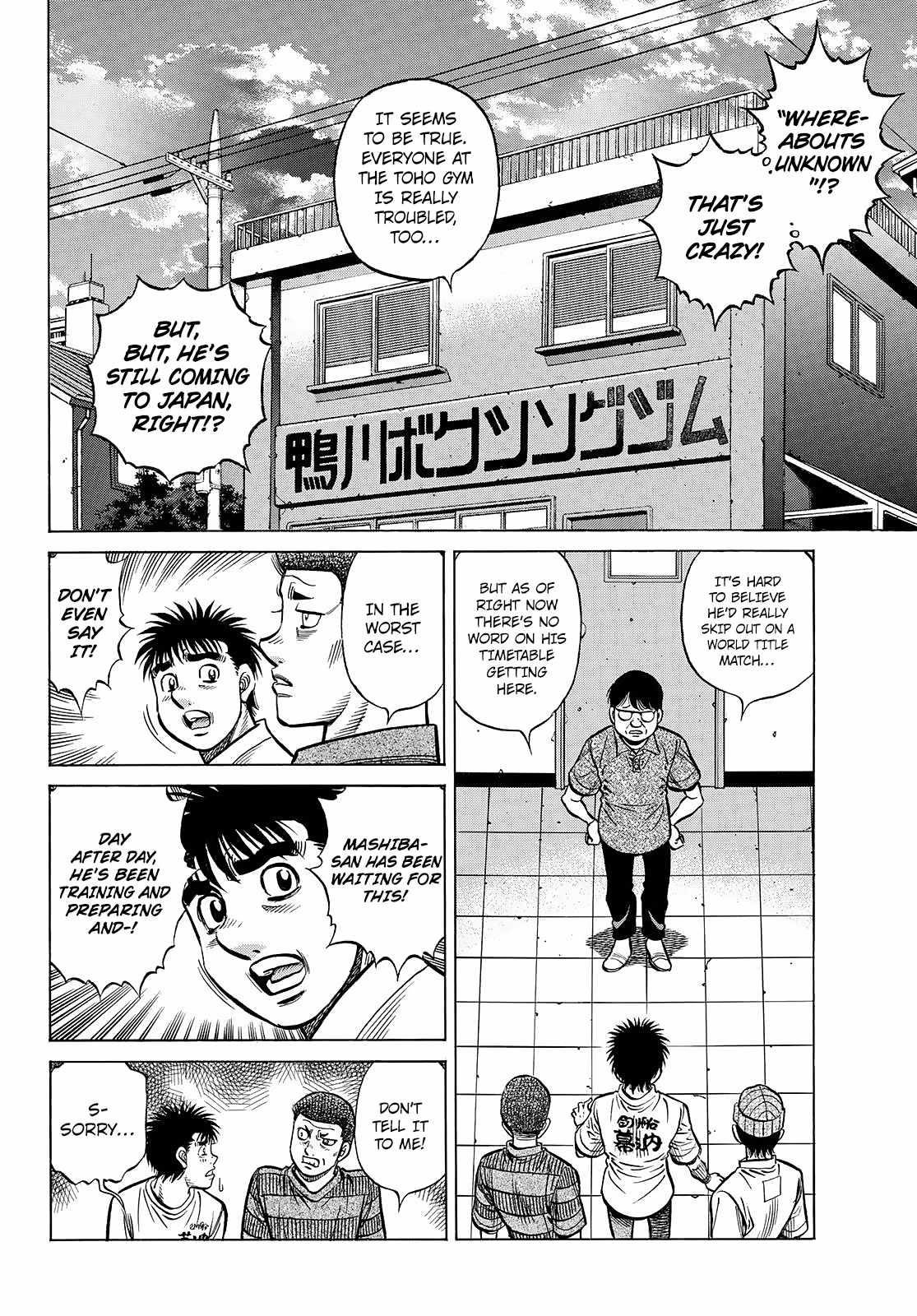 Hajime no Ippo Chapter 1444 - Manhwa18.com