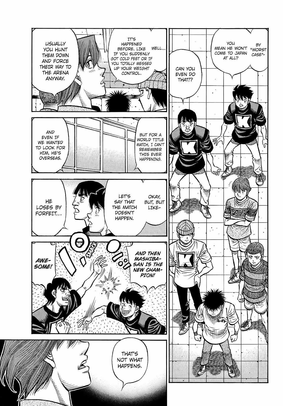 Hajime no Ippo Chapter 1444 - Manhwa18.com