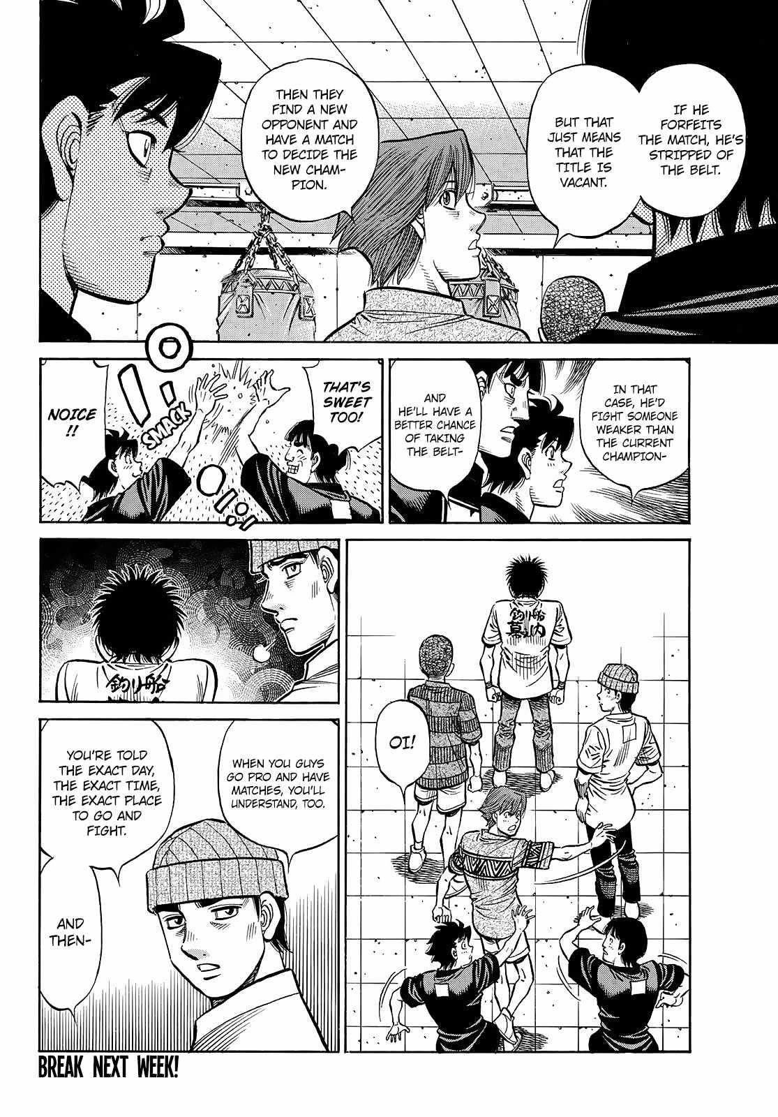 Hajime no Ippo Chapter 1444 - Manhwa18.com