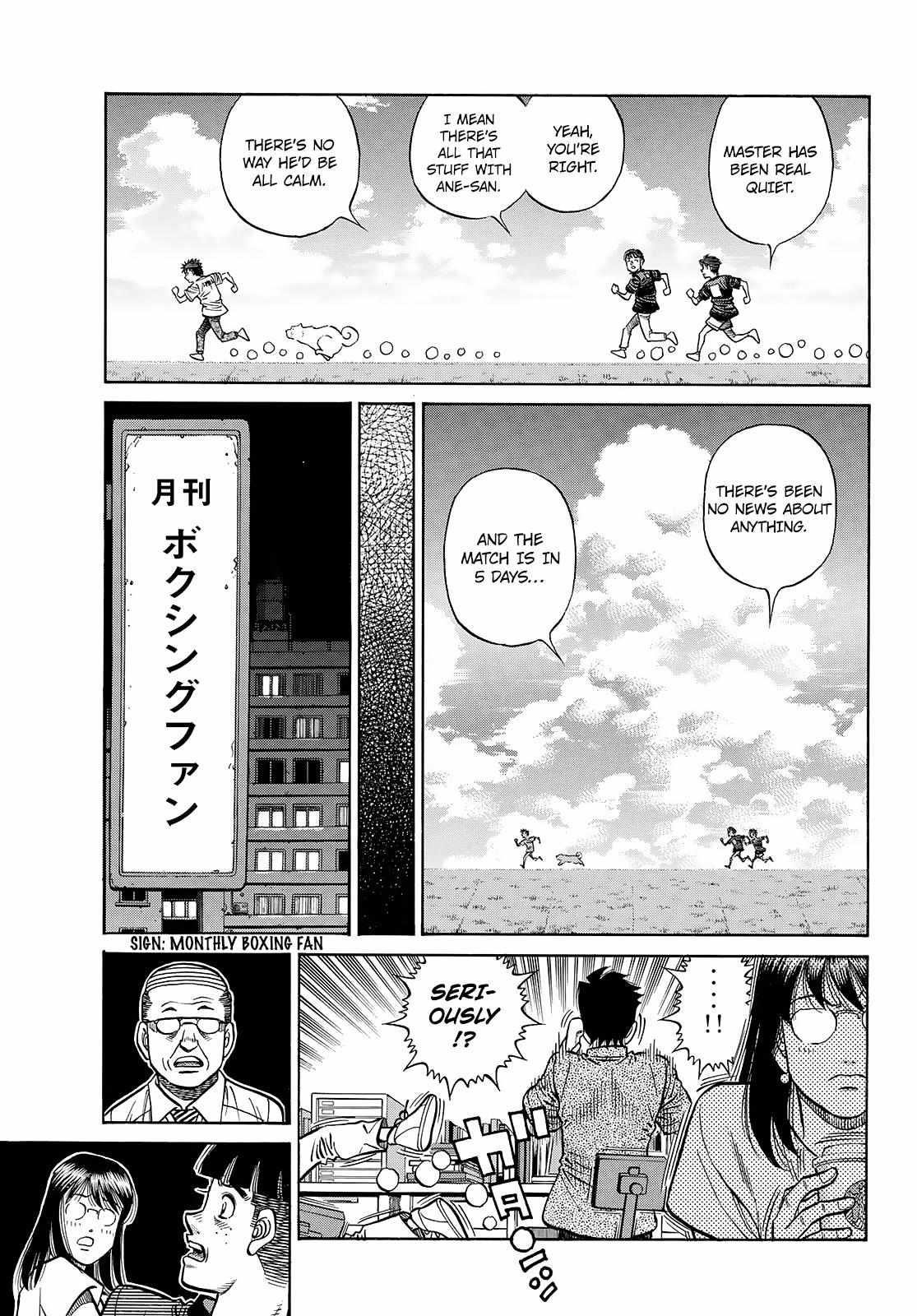 Hajime no Ippo Chapter 1445 - Manhwa18.com