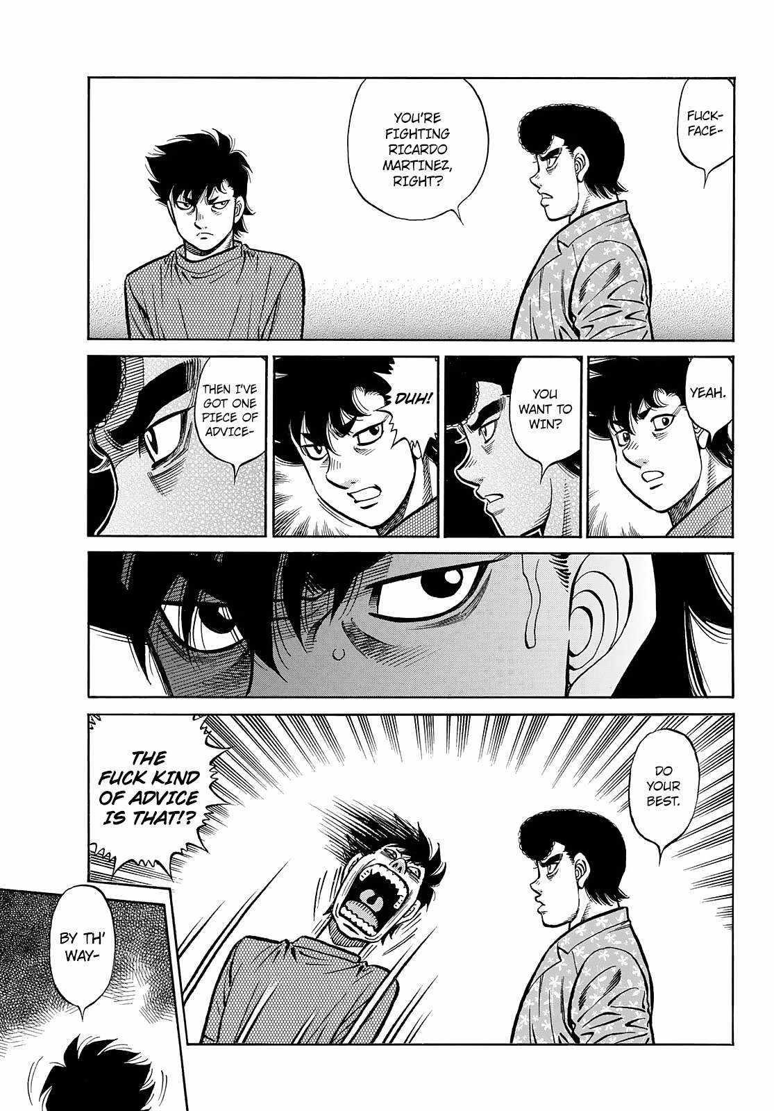 Hajime no Ippo Chapter 1450 - Manhwa18.com