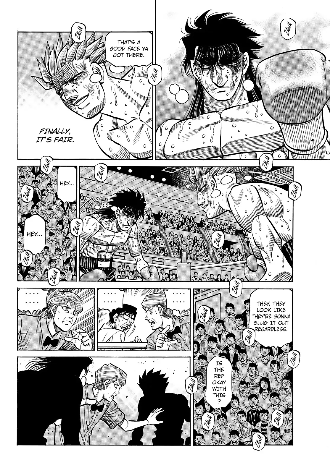 Hajime no Ippo Chapter 1464 - Manhwa18.com