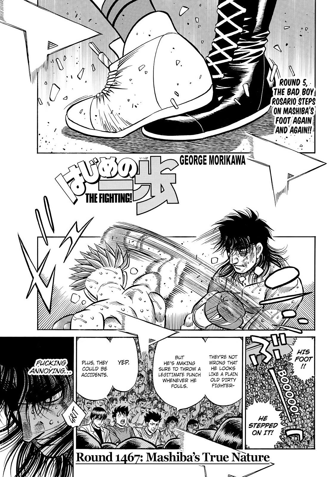 Hajime no Ippo Chapter 1467 - Manhwa18.com