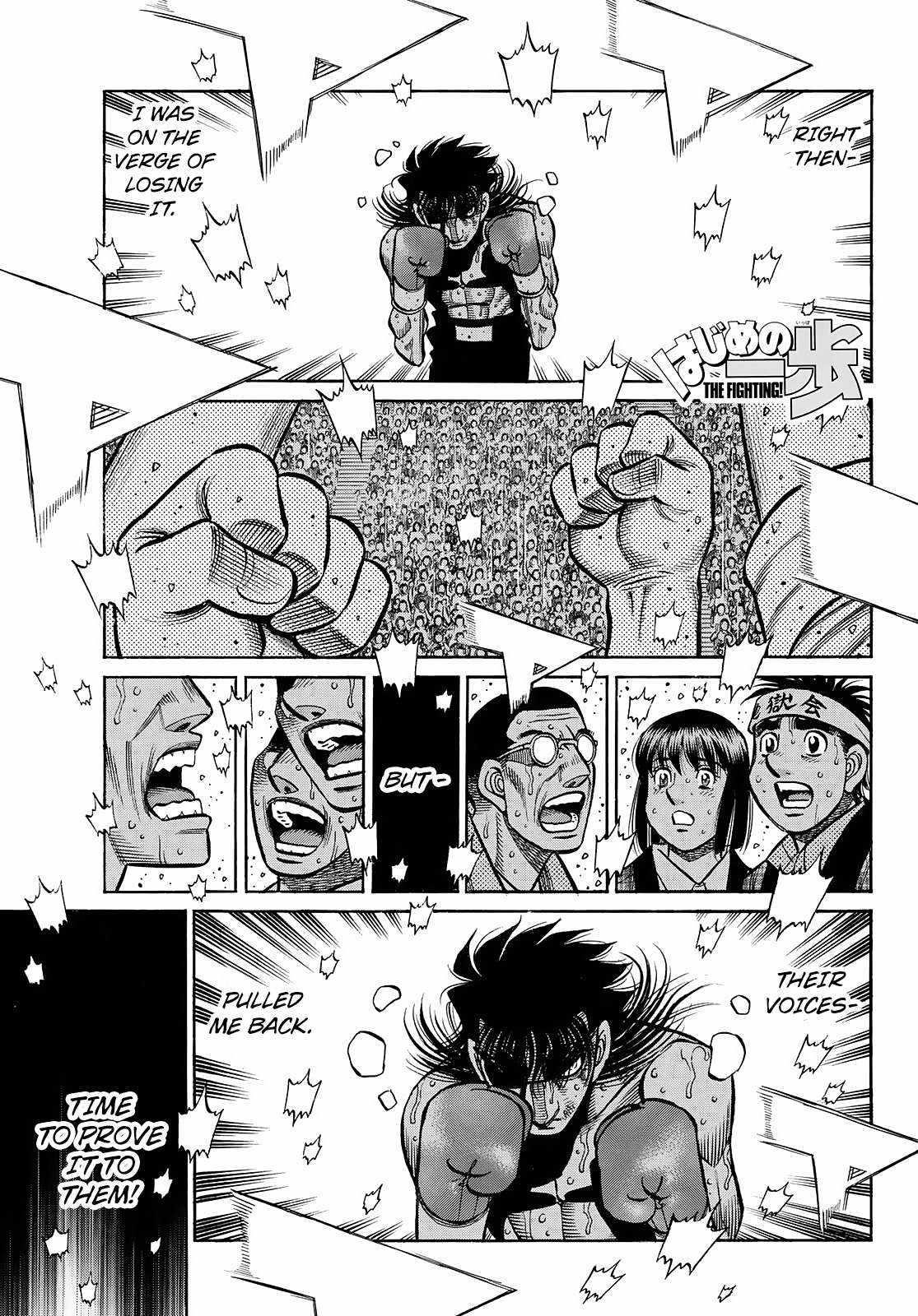 Hajime no Ippo Chapter 1468 - Manhwa18.com