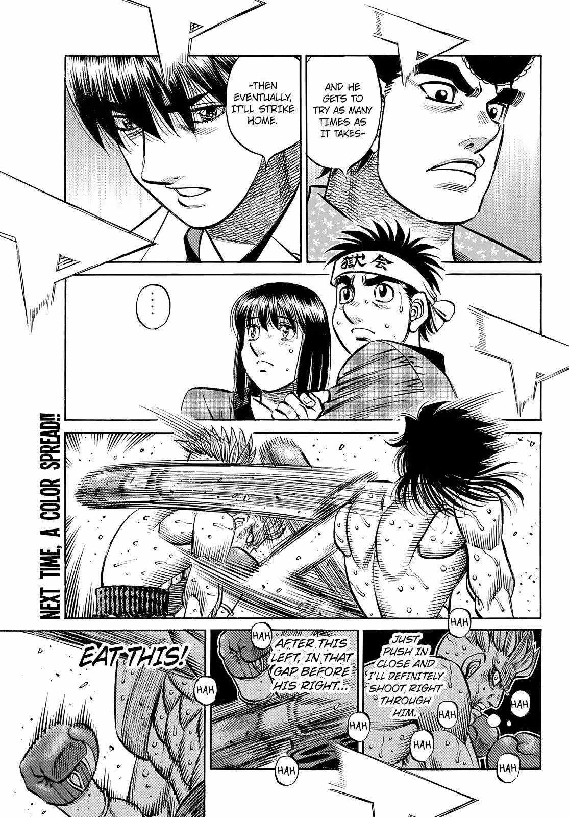 Hajime no Ippo Chapter 1470 - Manhwa18.com